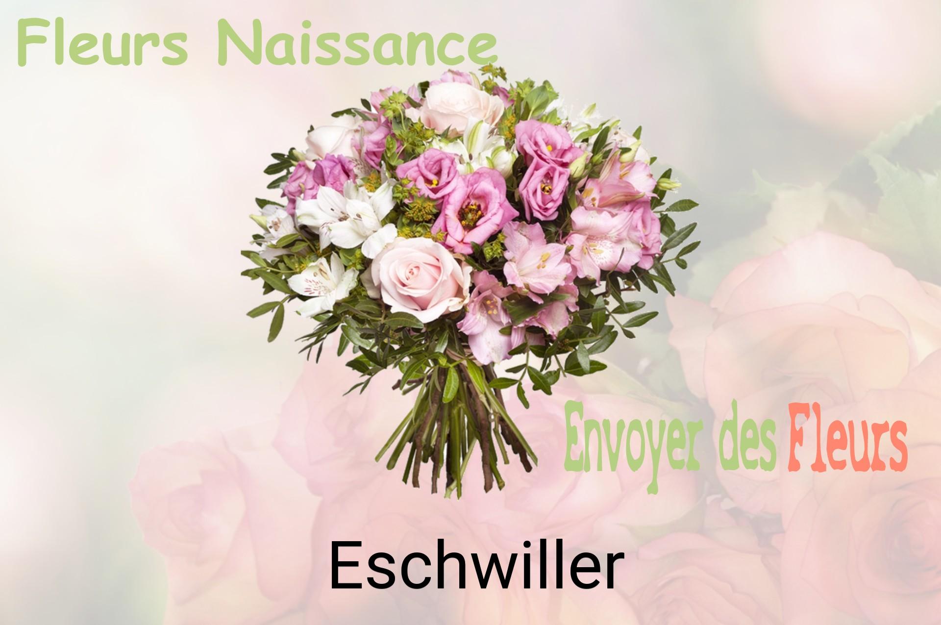Bouquet de fleurs de naissance livré à Eschwiller